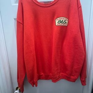 Morgan Wallen 865 Crewneck Sweater - Vibrant Red